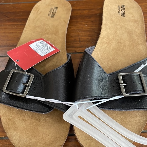 Mossimo black slides (sz 9) - Picture 4 of 6